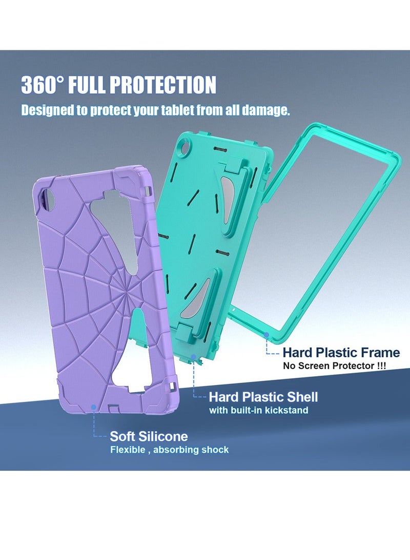 Kids Case for Samsung Galaxy Tab A11 Plus 2025/A9 Plus[SM-X210/X216/X218] 11-inch , Shockproof Protective Cover with  Shoulder Strap Kickstand for Kids Children - Image 4